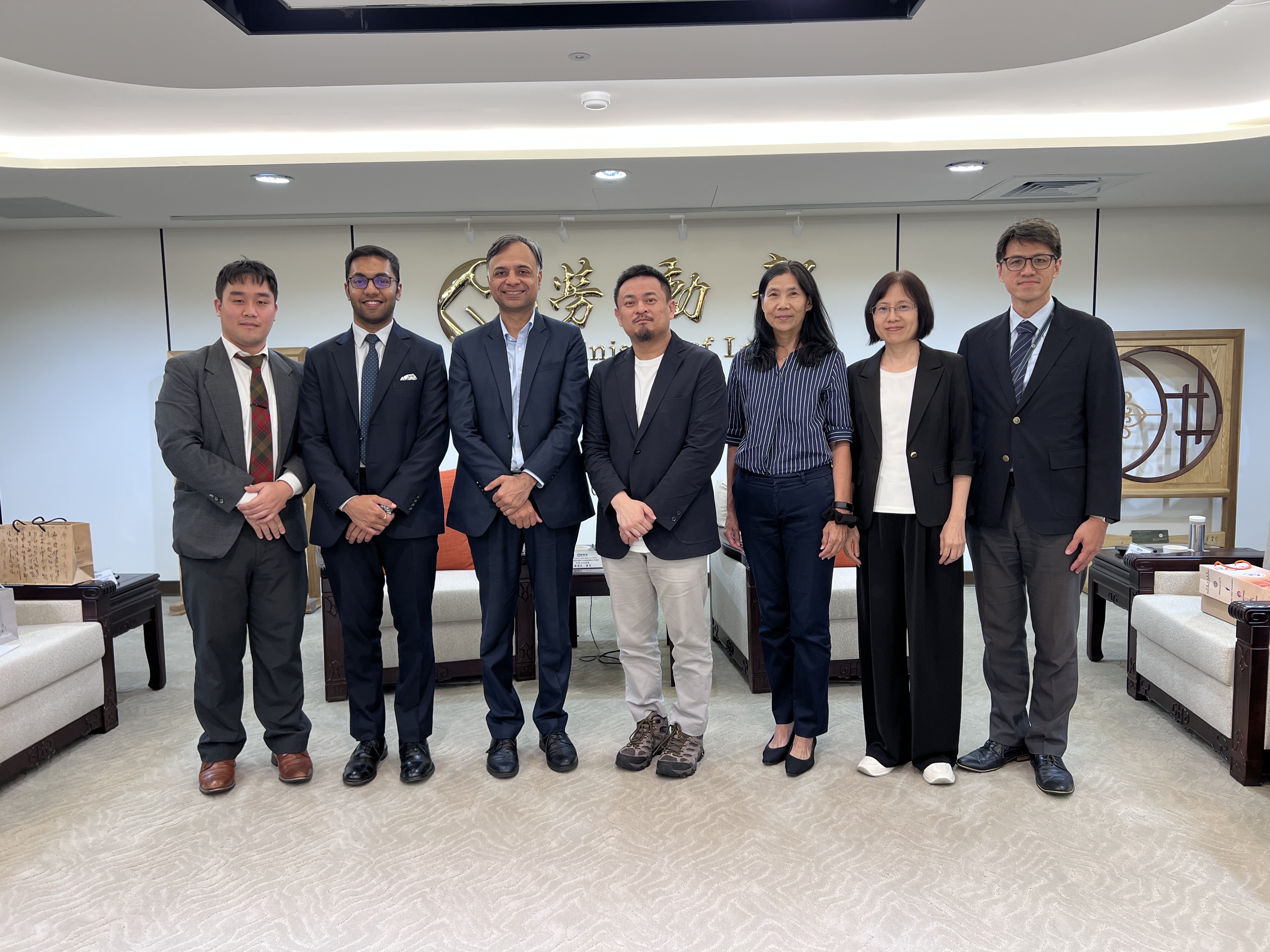 印度台北協會葉達夫會長拜會本部 展示圖