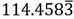 114.4583(3循環)