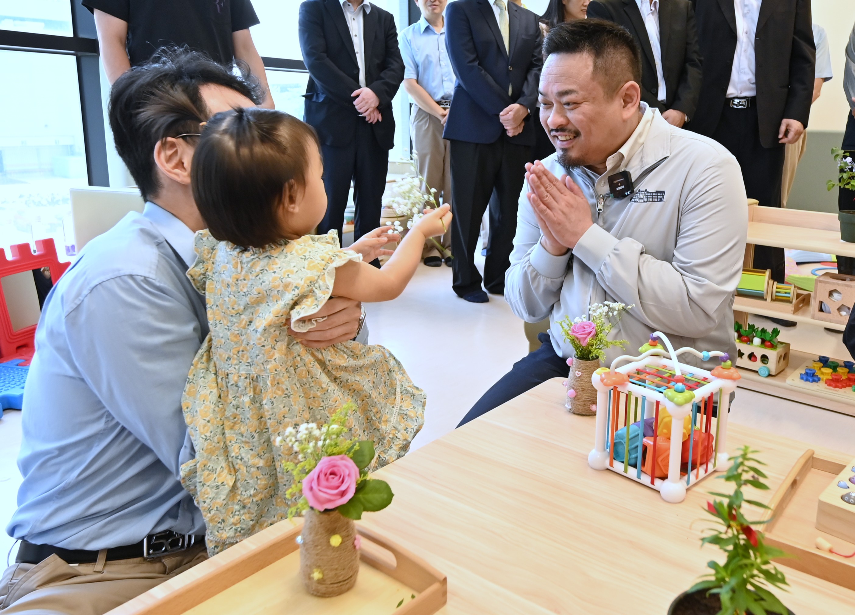 中鋼員工子女托嬰中心揭幕　洪申翰部長：企業托育是支持育兒家庭、攬才、留才的重要投資 展示圖