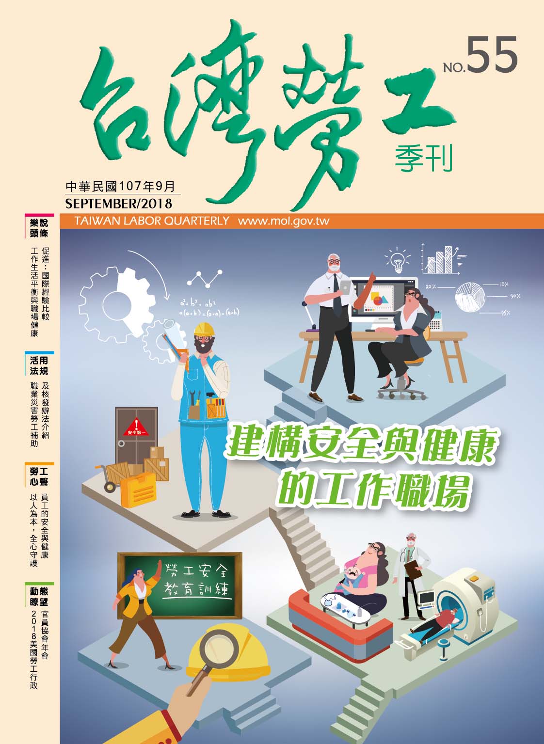 第55期-台灣勞工季刊 展示圖